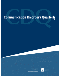 Communication Disorders Quarterly
