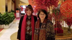 Grace Ji Yan Tsang with Her Mother